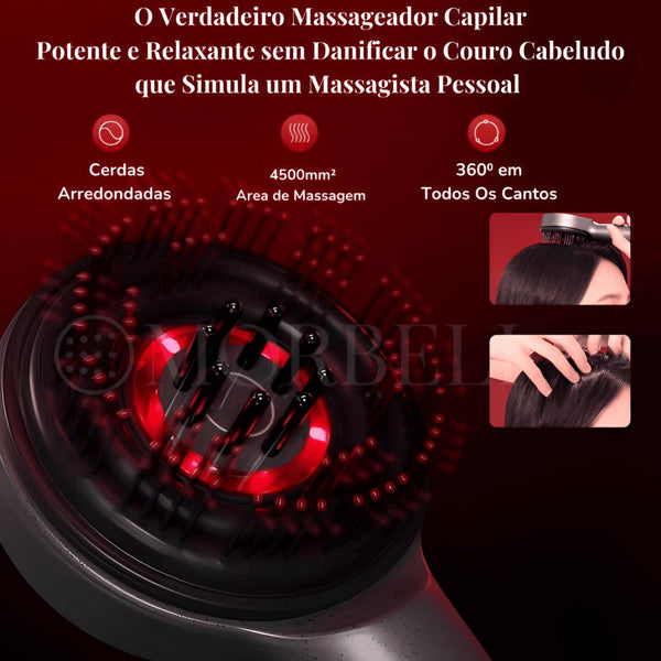 Escova DermoScalp Pró 8 em 1 - Belli™